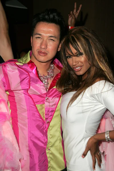 Bobby Trendy y Traci Bingham — Foto de Stock