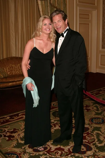 Isabelle Bridges and Jeff Bridges — Stock Photo, Image