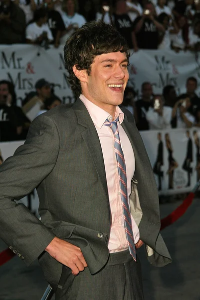 Adam Brody at the world premiere of Mr. and Mrs. Smith at Mann Village Theater, Westwood, CA 06-07-05 — Stock Photo, Image