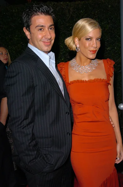 Tori Spelling and Charlie Shanian — Stock Photo, Image