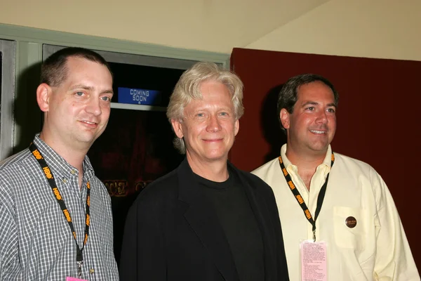 Tommy Stovall, Bruce Davison and Marc S. Sterling — Stock Photo, Image