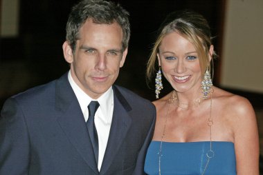 Ben stiller ve karısı christine taylor