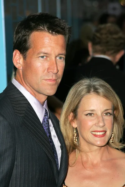 James Denton and wife Erin — Stock Photo, Image