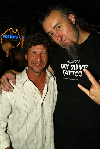 Tatuażysta Gary i wielki mike — Zdjęcie stockowe