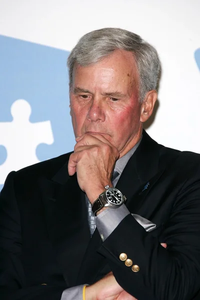 Tom Brokaw — Foto de Stock