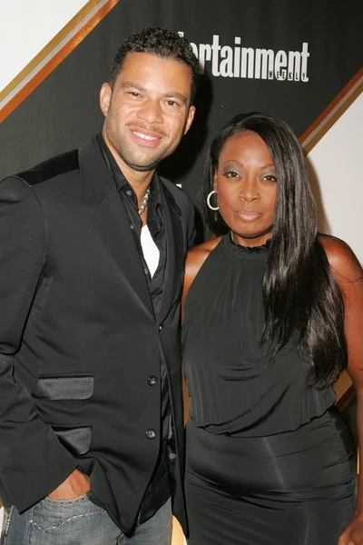 Star Jones e marido Al — Fotografia de Stock