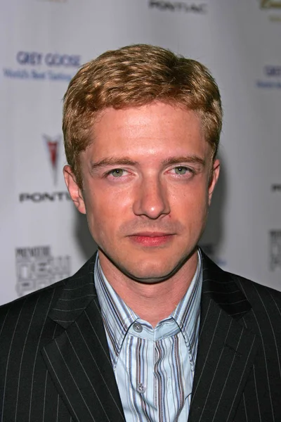 Topher Grace Przewodniczący — Zdjęcie stockowe