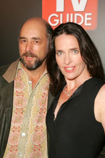 Richard Schiff and Sheila Kelly — Stock Photo, Image