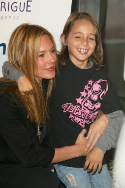 Krista allen ve oğlum jacob