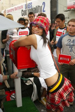 Bai ling ve eetflix star wars hayranları için dvd Rölyef teslim