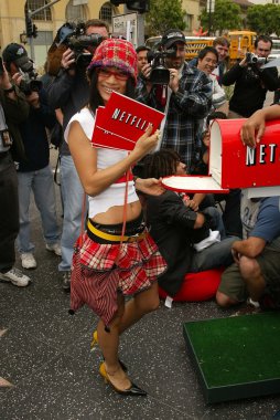 Bai ling ve eetflix star wars hayranları için dvd Rölyef teslim