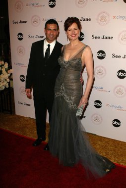 Geena davis ve eşi reza