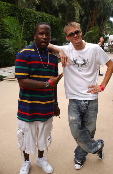 Big Boi, Aaron Carter — Stockfoto