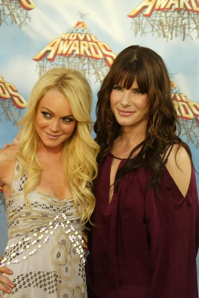 Lindsay Lohan e Sandra Bullock — Foto Stock