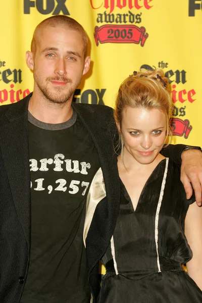 Ryan Gosling and Rachel McAdams — Stock Photo, Image