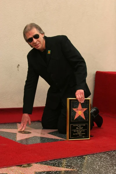 Jim Ladd Star on the Hollywood Walk of Fame — Stock Photo, Image