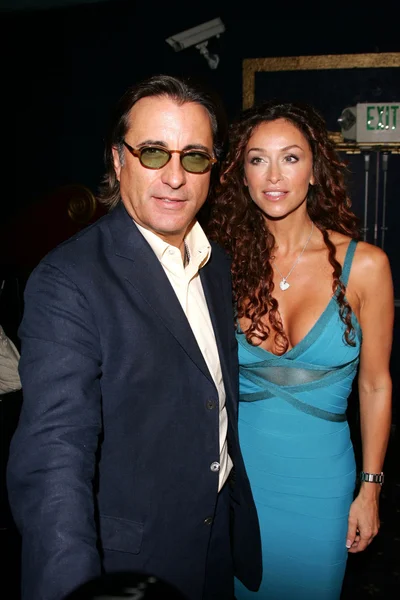 Andy Garcia, Sofia Milos — Stockfoto