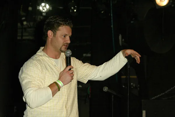 Kc armstrong at the killers of comedy - meet the retards hosted by 97.1 fm talk, the key club, west hollywood, ca 27.08.05 — Stockfoto