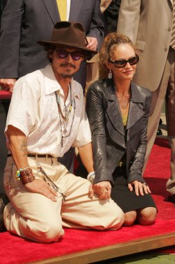 johnny depp ile Vanessa paradis