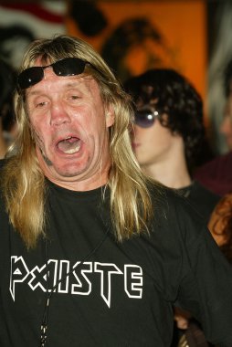 Iron Maiden'ın rockwalk indüksiyon töreni
