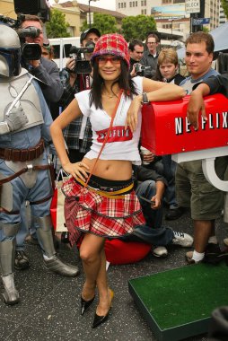 Bai ling ve eetflix star wars hayranları için dvd Rölyef teslim