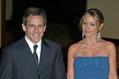 Ben stiller ve karısı christine taylor
