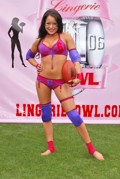 Lingerie Bowl III Kick-Off — Stock Photo, Image