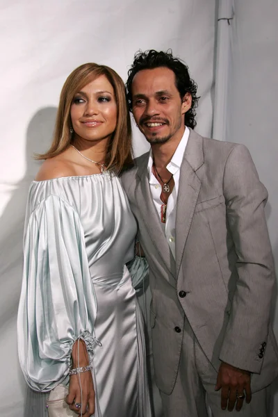 Jennifer Lopez and Marc Anthony — Stock Photo, Image