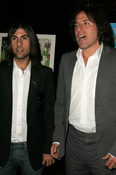 Jason schwartzman och david o russell — Stockfoto