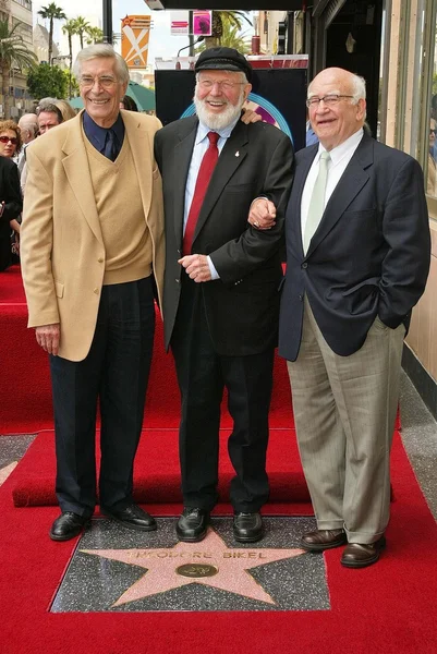 Theodore Bikel csillagot kapott a hollywoodi Walk of Fame — Stock Fotó