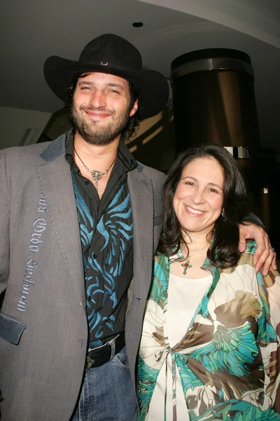 Robert Rodríguez y Elizabeth Avellan — Foto de Stock