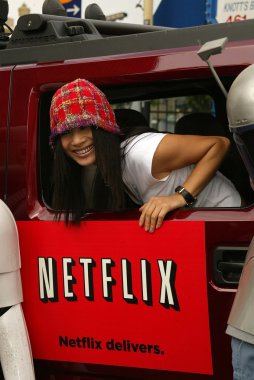 Bai ling ve eetflix star wars hayranları için dvd Rölyef teslim