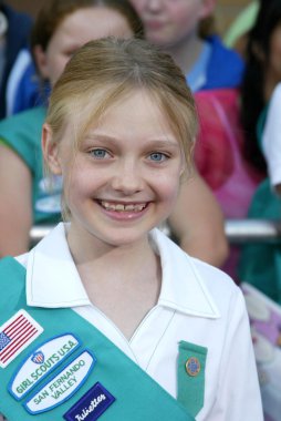 Dakota Fanning Girl Scouts Of The USA Induction