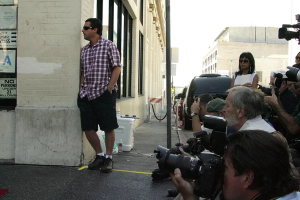 adam sandler ölümünden sonra chris onurlandıran törende farley hollywood'nda bir yıldız ile ünü yürümek. Hollywood Bulvarı, hollywood, ca. 08-26-05