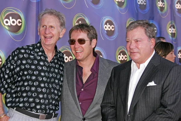 René Auberjonois, James Spader y William Shatner —  Fotos de Stock