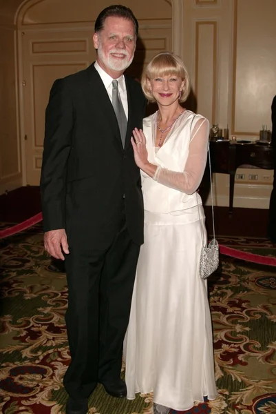 Tarlor Hackford e Helen Mirren — Foto Stock