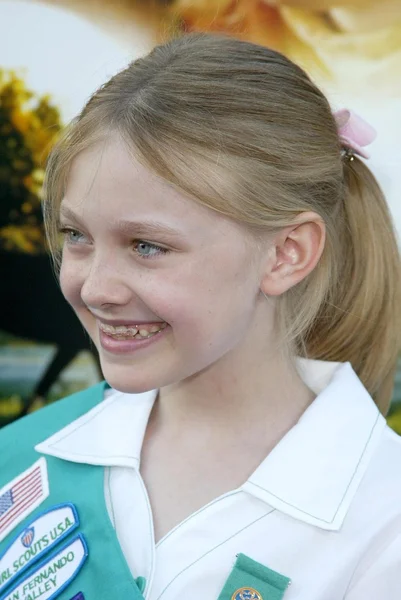 Dakota Fanning Girl Scouts Of The USA Inducción — Foto de Stock