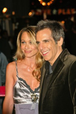 Ben stiller ve karısı christine taylor