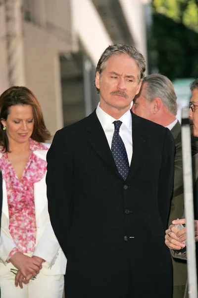 Kevin kline ster op de hollywood walk van roem — Stockfoto