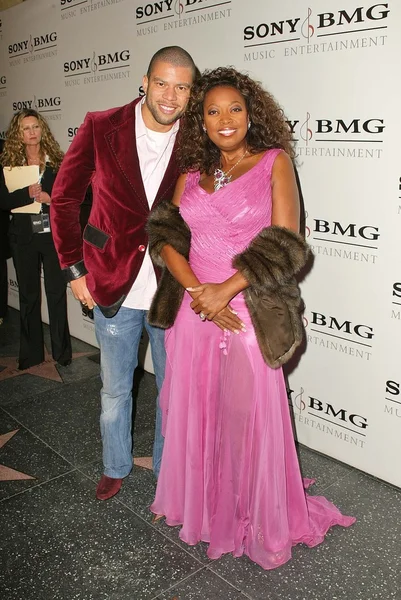 Al Reynolds, Star Jones — Fotografia de Stock