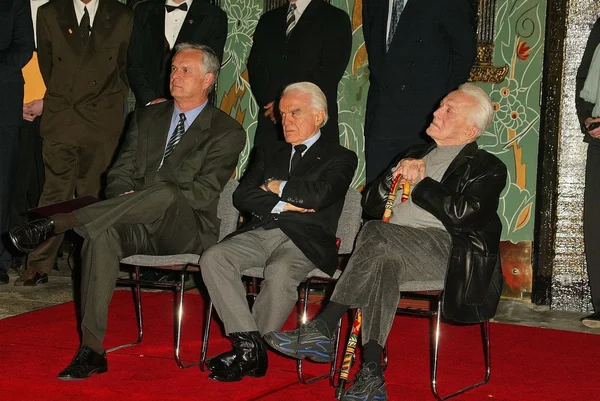 Jack Valenti Hand and Footprints Ceremony at Grauman's Chinese — Stock Photo, Image