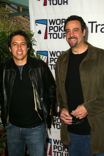 Ray romano och brad garrett — Stockfoto