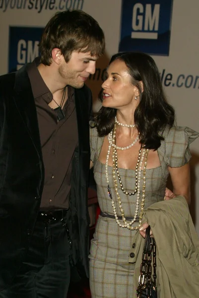 Ashton Kutcher, Demi Moore — Stock fotografie