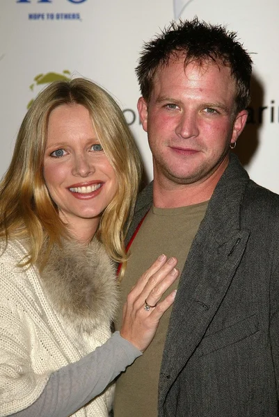 Lauralee bell i scott martin — Zdjęcie stockowe