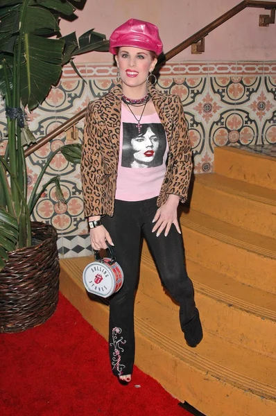 キャット ジェーン ブック デザイン スタジオ コレクション ファッションショーで kramer ショー、スパイダー クラブ ハリウッド、カリフォルニア州 04/11/03 — ストック写真