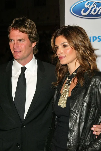 Cindy Crawford y su esposo Rande Gerber — Foto de Stock