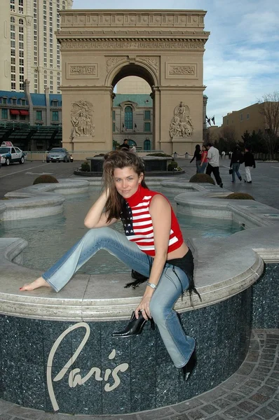 Alicia Arden regresa a su ciudad natal de Las Vegas para News Years Day 2005, Las Vegas, NV 01-01-05 — Foto de Stock
