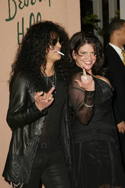 Slash e esposa Perla — Fotografia de Stock