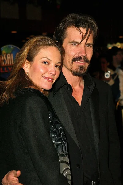 Diane lane en josh brolin — Stockfoto