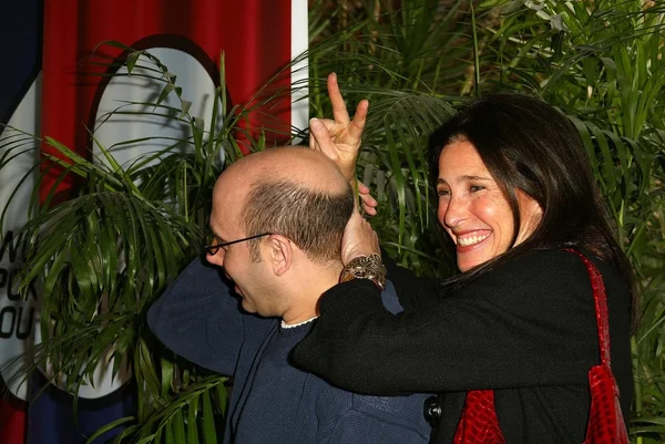 Willie Garson and Mimi Rogers — Stock Photo, Image